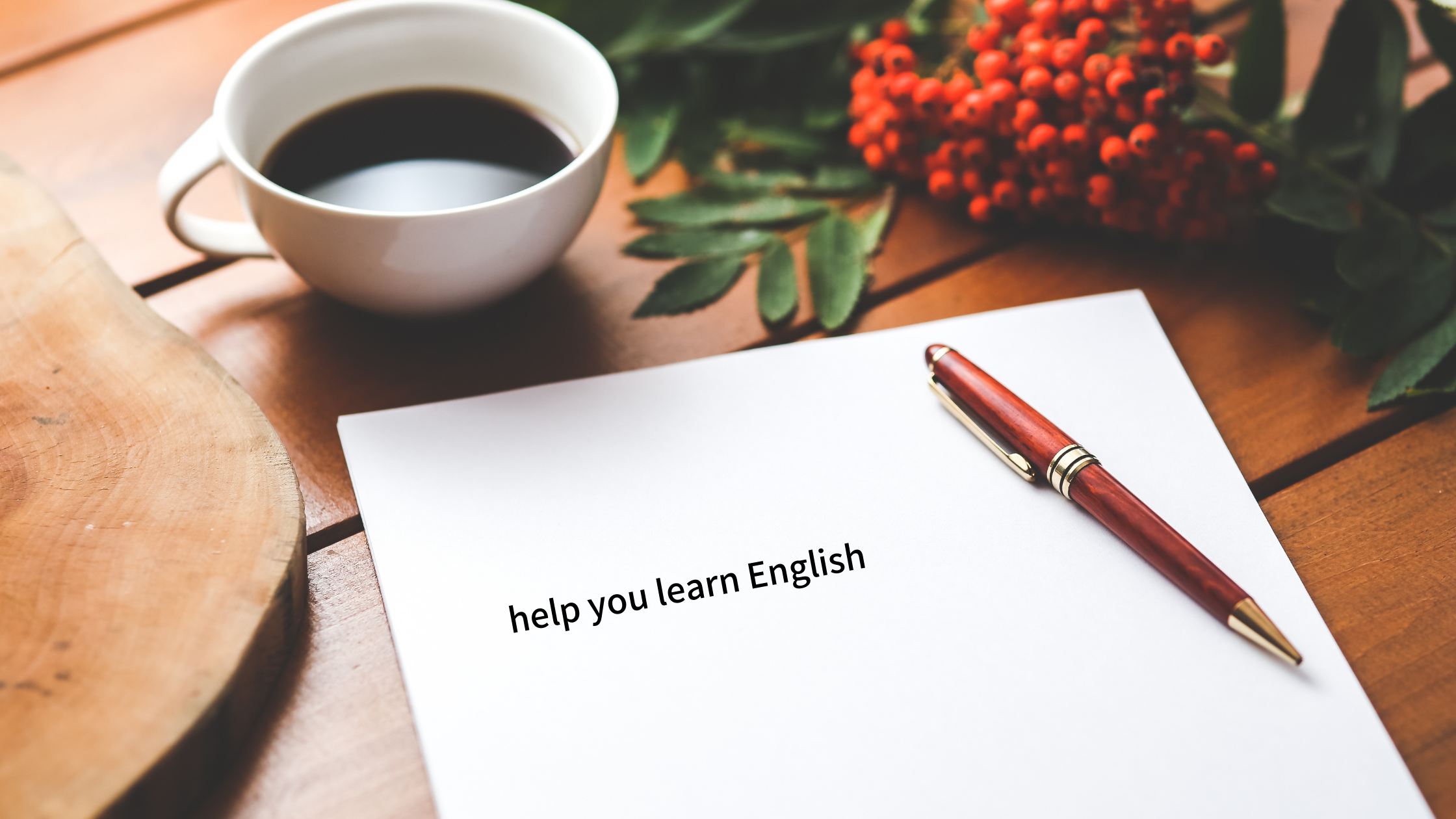 help you learn English